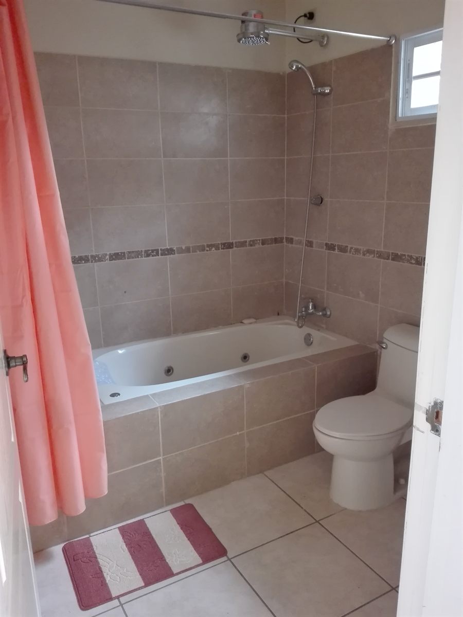 Bathroom with hydromassage tub